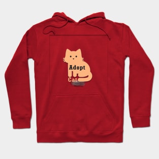 Adopt Cat Hoodie